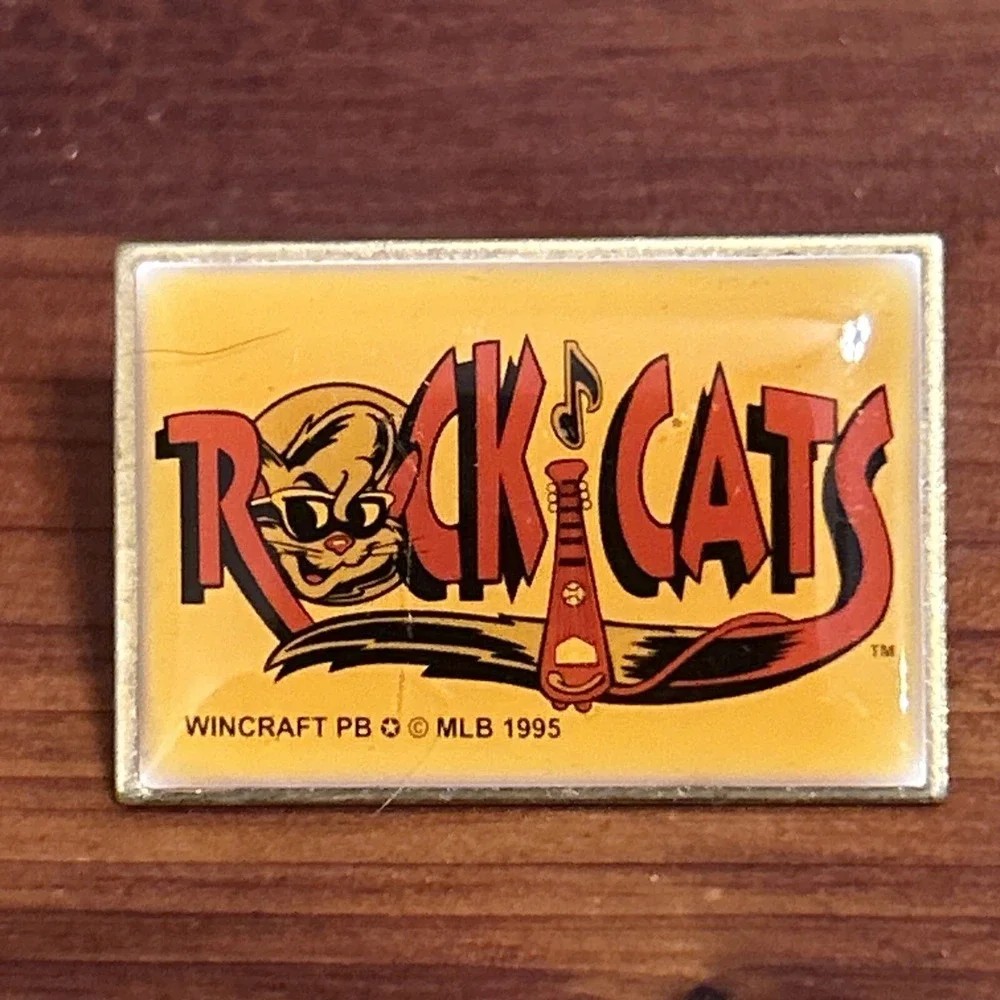 ROCK CATS New Britain 1995 Collector Pin Wincraft #66987